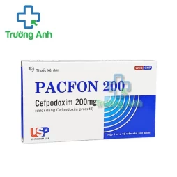 Pacfon 200 - Thuốc điều trị nhiễm khuẩn của US Pharma USA